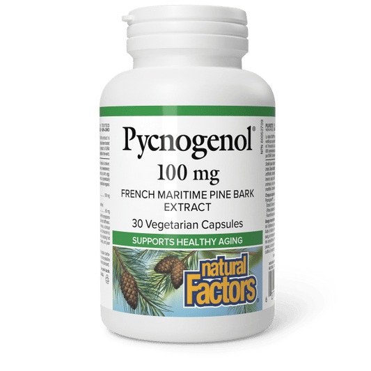 Pycnogenol®  100 mg  30 Vegetarian Capsules, image-hi-res