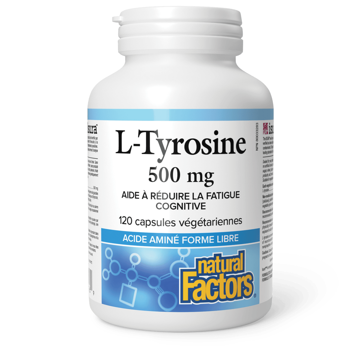 L-Tyrosine 500 mg, Natural Factors|v|image|2796