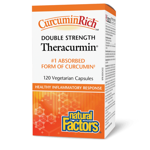 Theracurmin Double Strength, CurcuminRich, Natural Factors|v|image|4548