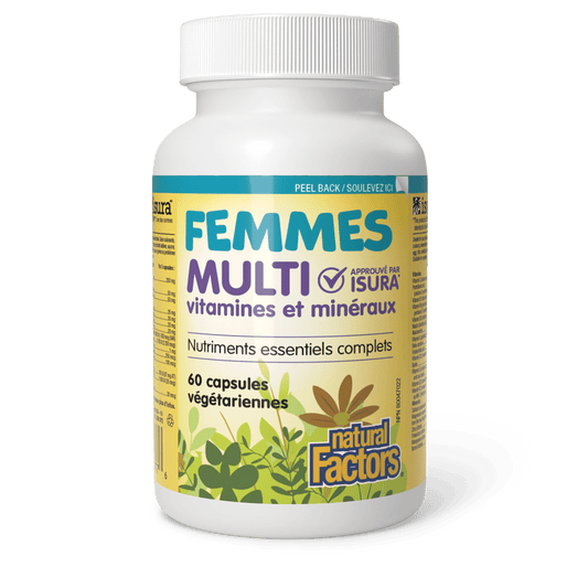 Multi vitamines et minéraux Femmes, Big Friends, Natural Factors|v|image|4777