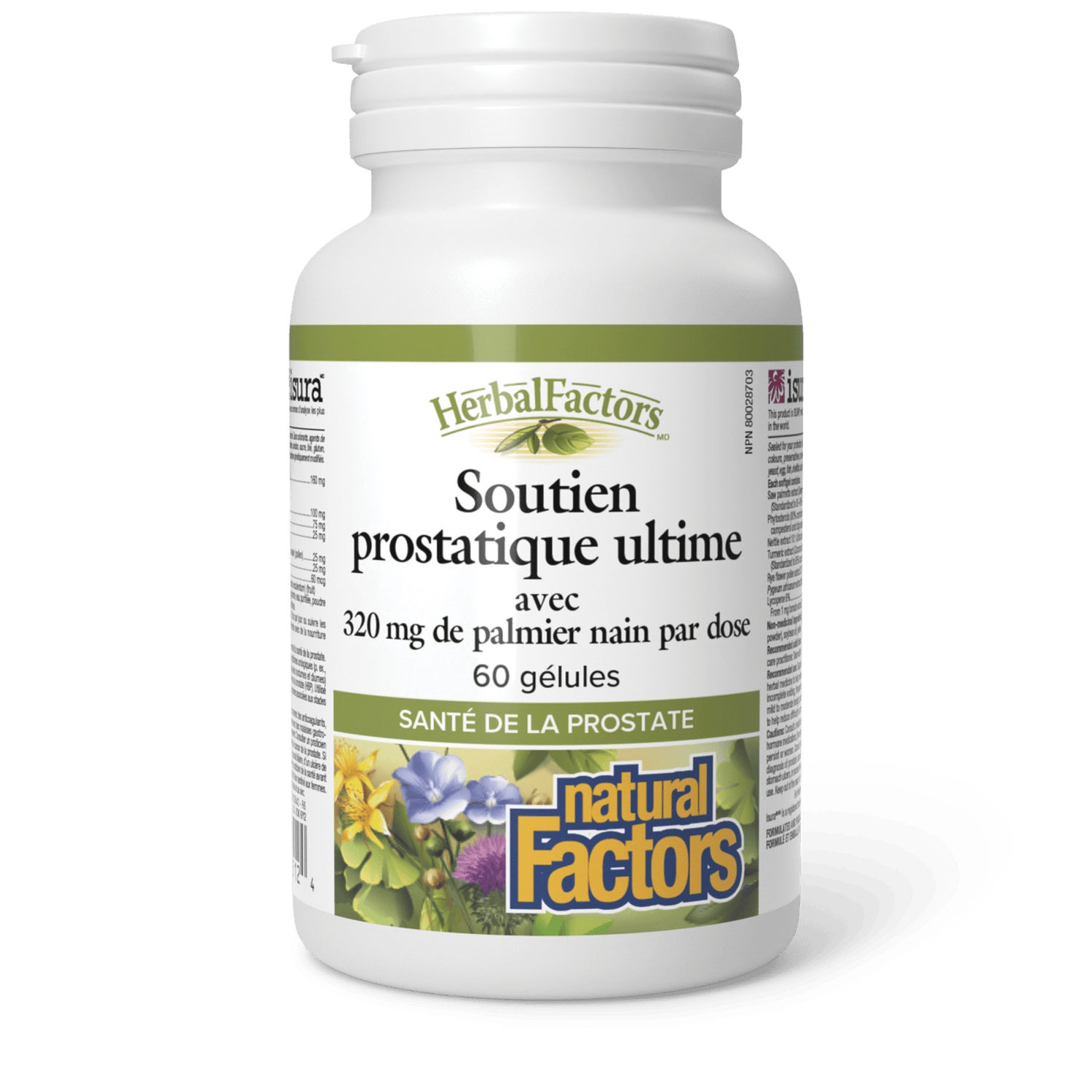 Soutien prostatique ultime, HerbalFactors, Natural Factors|v|image|3512