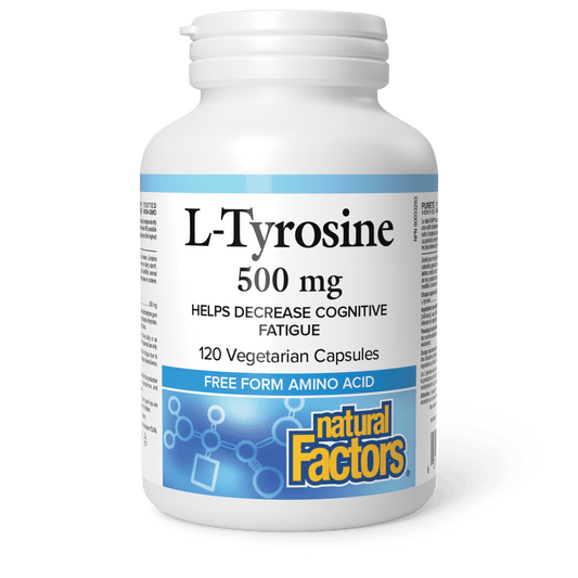 L-Tyrosine 500 mg, Natural Factors|v|image|2796