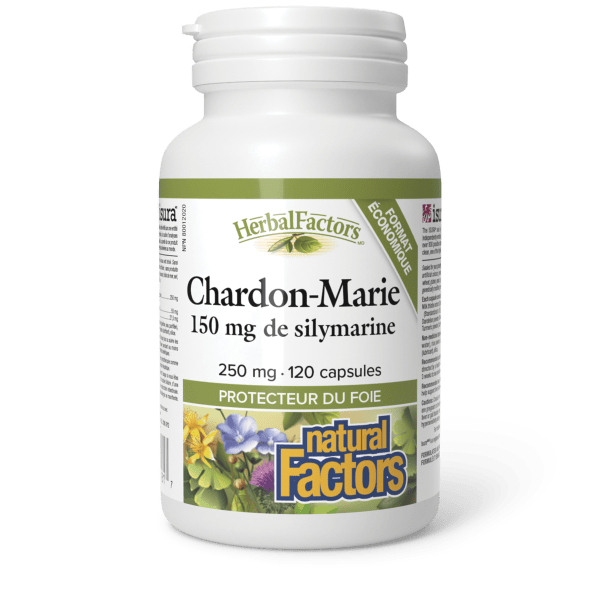 Chardon-Marie 150 mg de silymarine  250 mg  120 capsules, image-hi-res