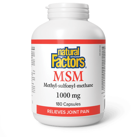 MSM Methyl-sulfonyl-methane 1000 mg, Natural Factors|v|image|2653