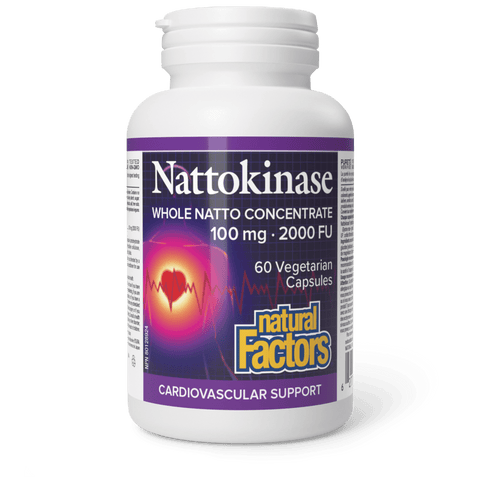 Nattokinase 100 mg, Natural Factors|v|image|1725