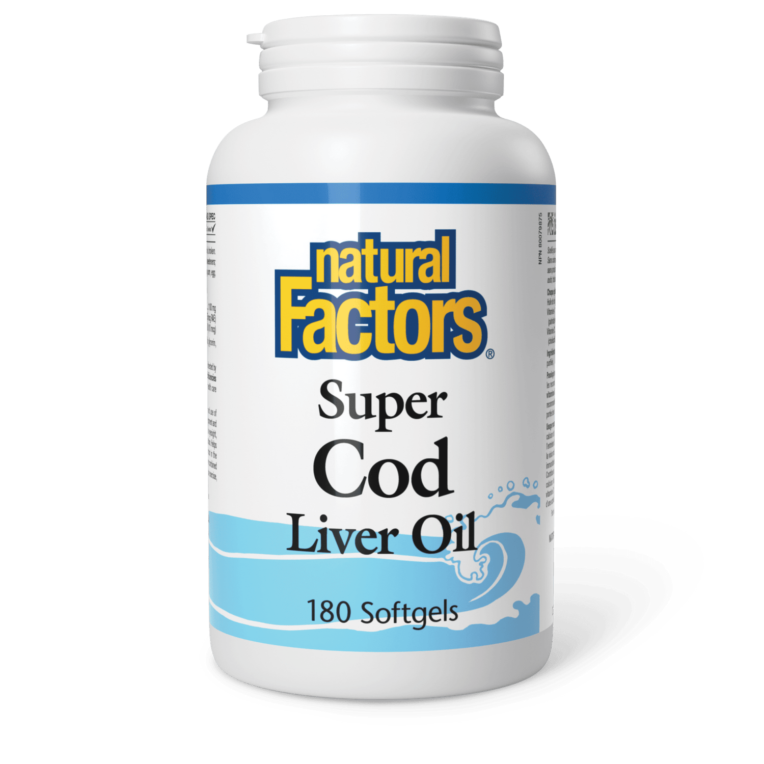 Super Cod Liver Oil, Natural Factors|v|image|1021