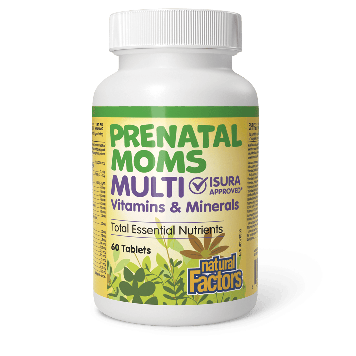 Prenatal Moms Multi Vitamins & Minerals, Big Friends, Natural Factors|v|image|1577