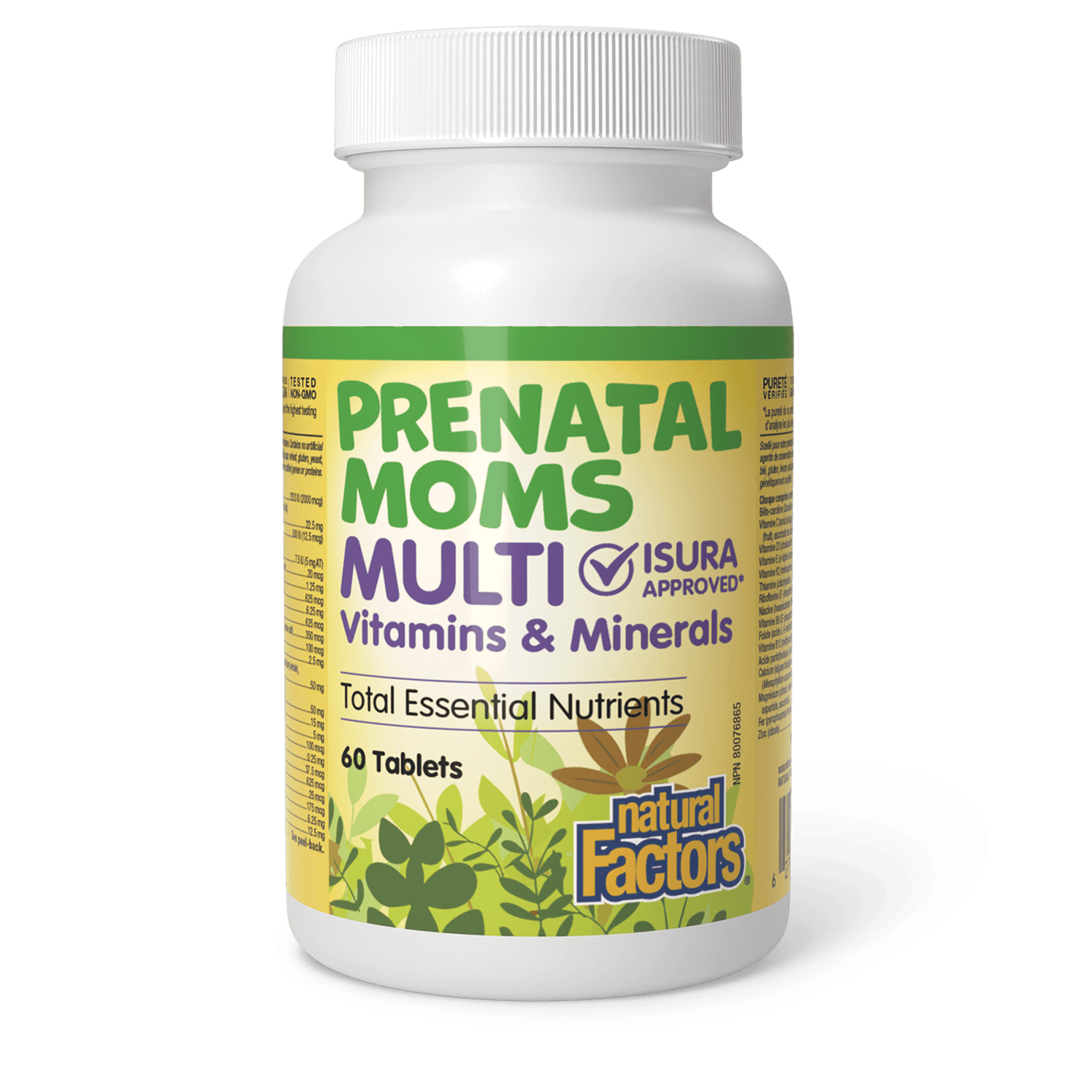 Prenatal Moms Multi Vitamins & Minerals, Big Friends, Natural Factors|v|image|1577