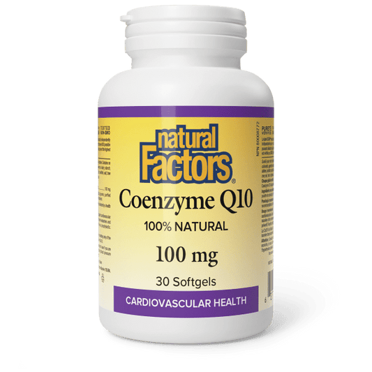 Coenzyme Q10  100% Natural   100 mg  30 Softgels, image-hi-res
