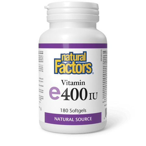 Vitamin E 400 IU, Natural Source, Natural Factors|v|image|1432