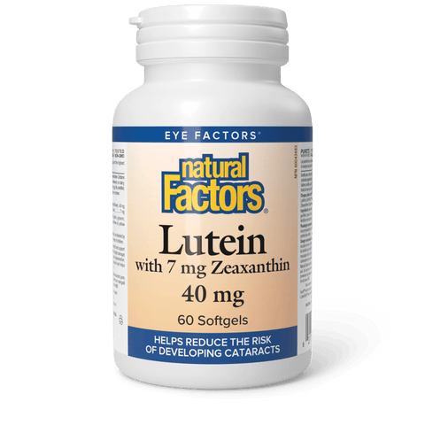 Lutein 40 mg with 7 mg Zeaxanthin, Natural Factors|v|image|1035
