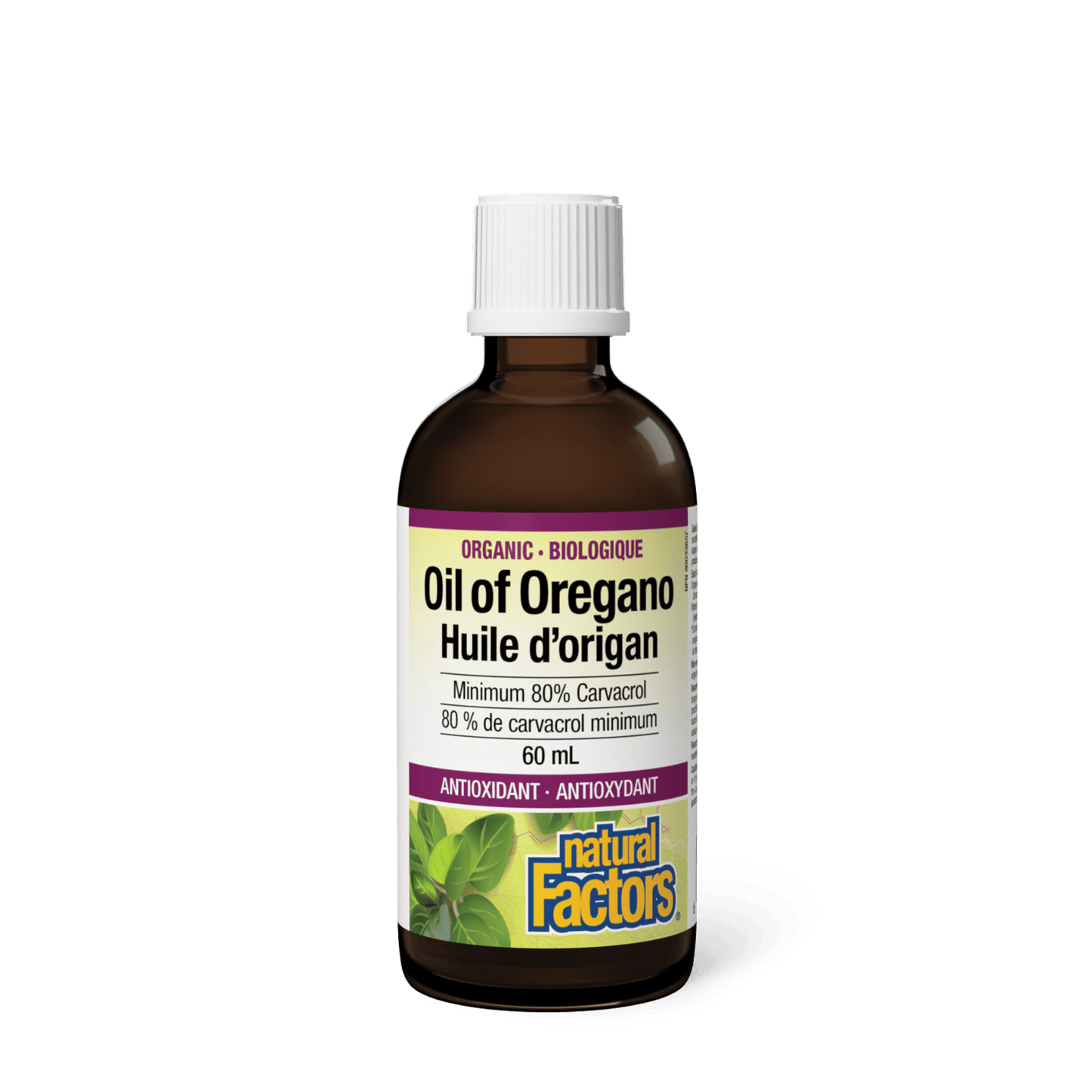 Organic Oil of Oregano, Natural Factors|v|image|4572