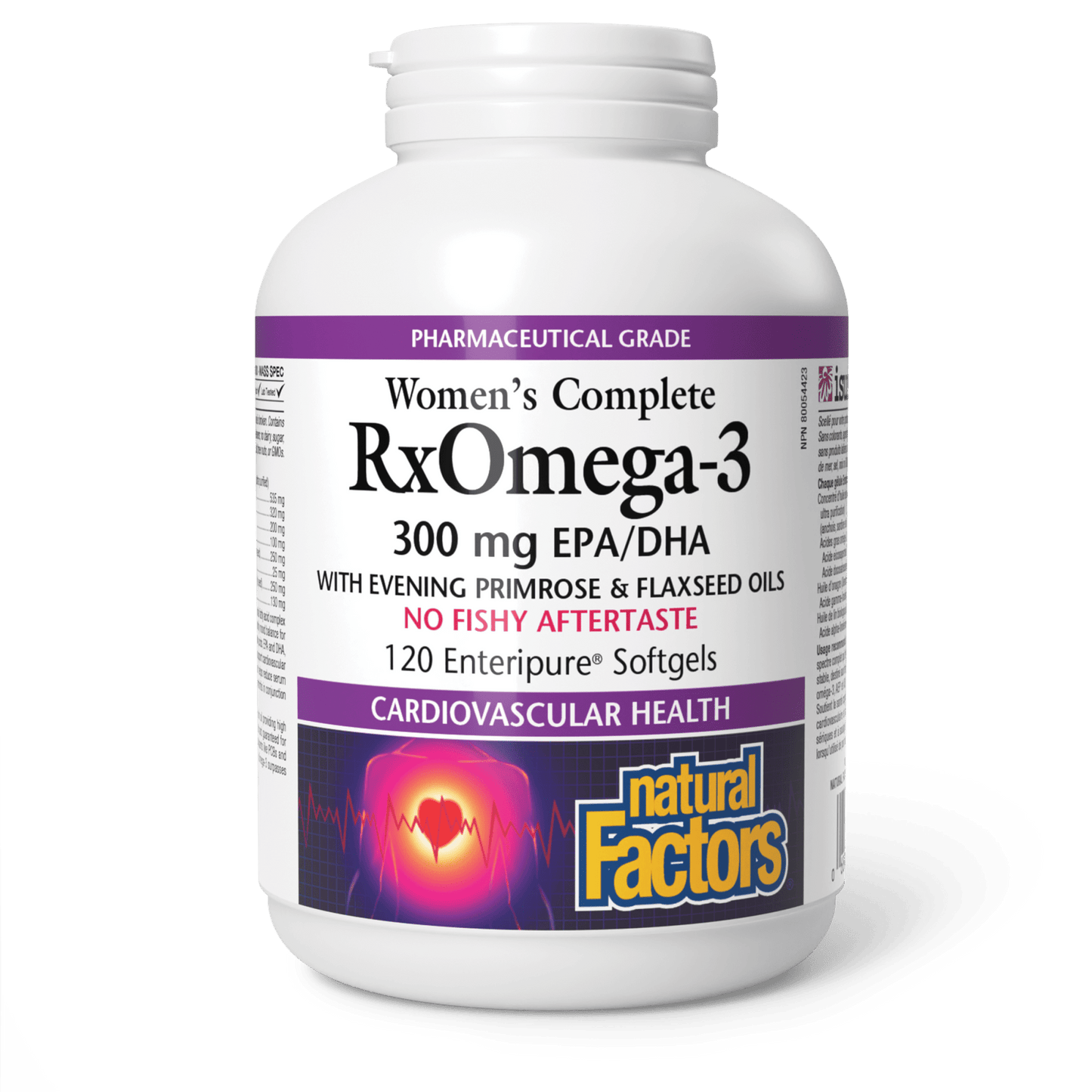 Women’s Complete RxOmega-3 300 mg EPA/DHA, Natural Factors|v|image|3577