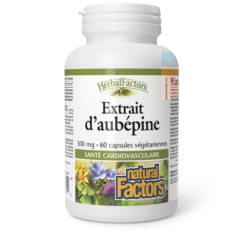 Extrait d’aubépine 300 mg, HerbalFactors, Natural Factors|v|image|4815