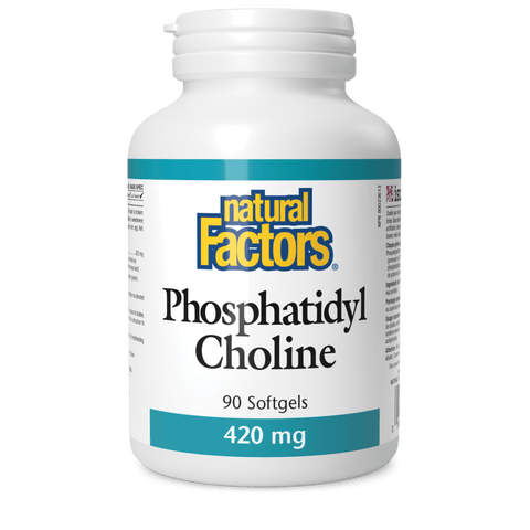 Phosphatidyl Choline 420 mg, Natural Factors|v|image|2605