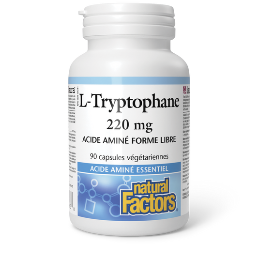 L-Tryptophane  220 mg, Natural Factors|v|image|2863