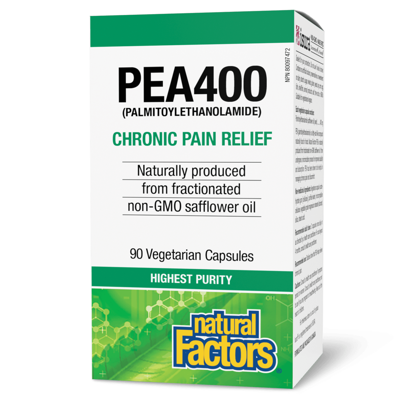PEA400 Palmitoylethanolamide, Natural Factors|v|image|2700
