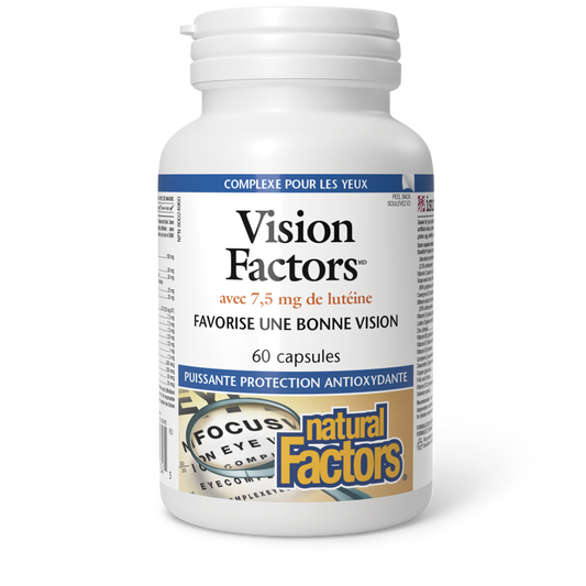 Vision Factors avec 7,5 mg de lutéine, Natural Factors|v|image|3534