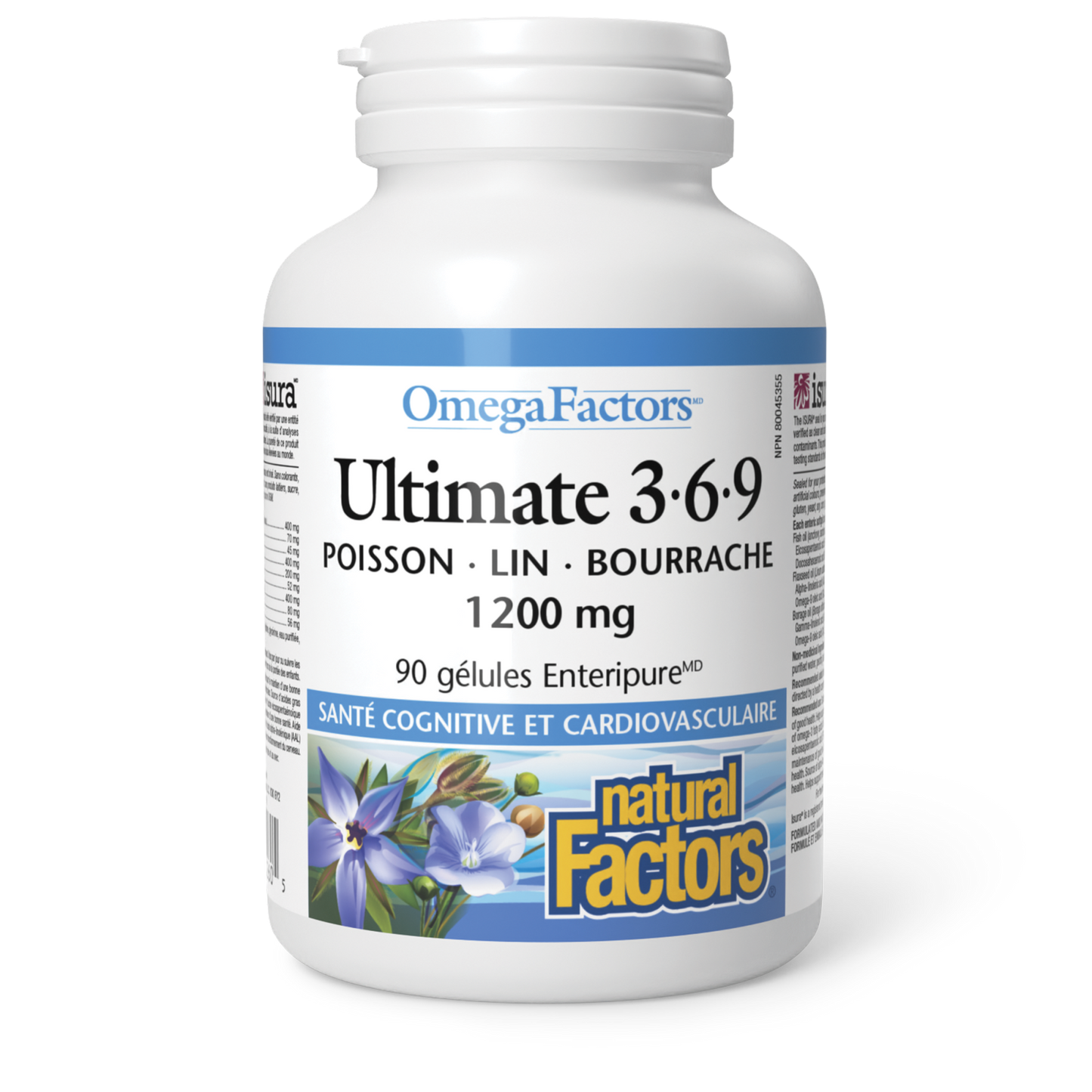 Ultimate 3•6•9 1 200 mg, OmegaFactors, Natural Factors|v|image|2260