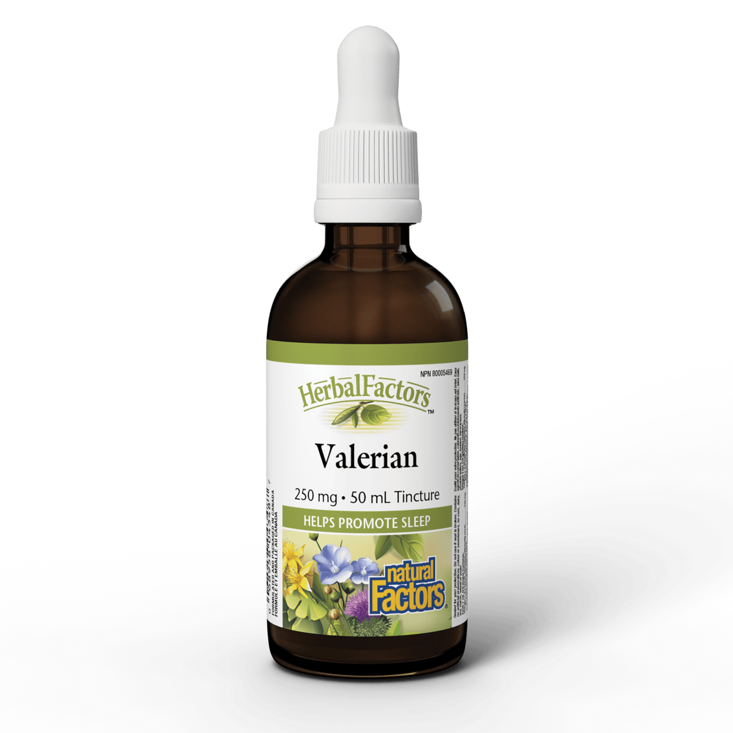 Valerian 250 mg, HerbalFactors, Natural Factors|v|image|4348