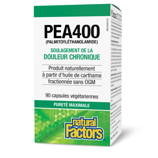 PEA400 Palmitoyléthanolamide, Natural Factors|v|image|2700