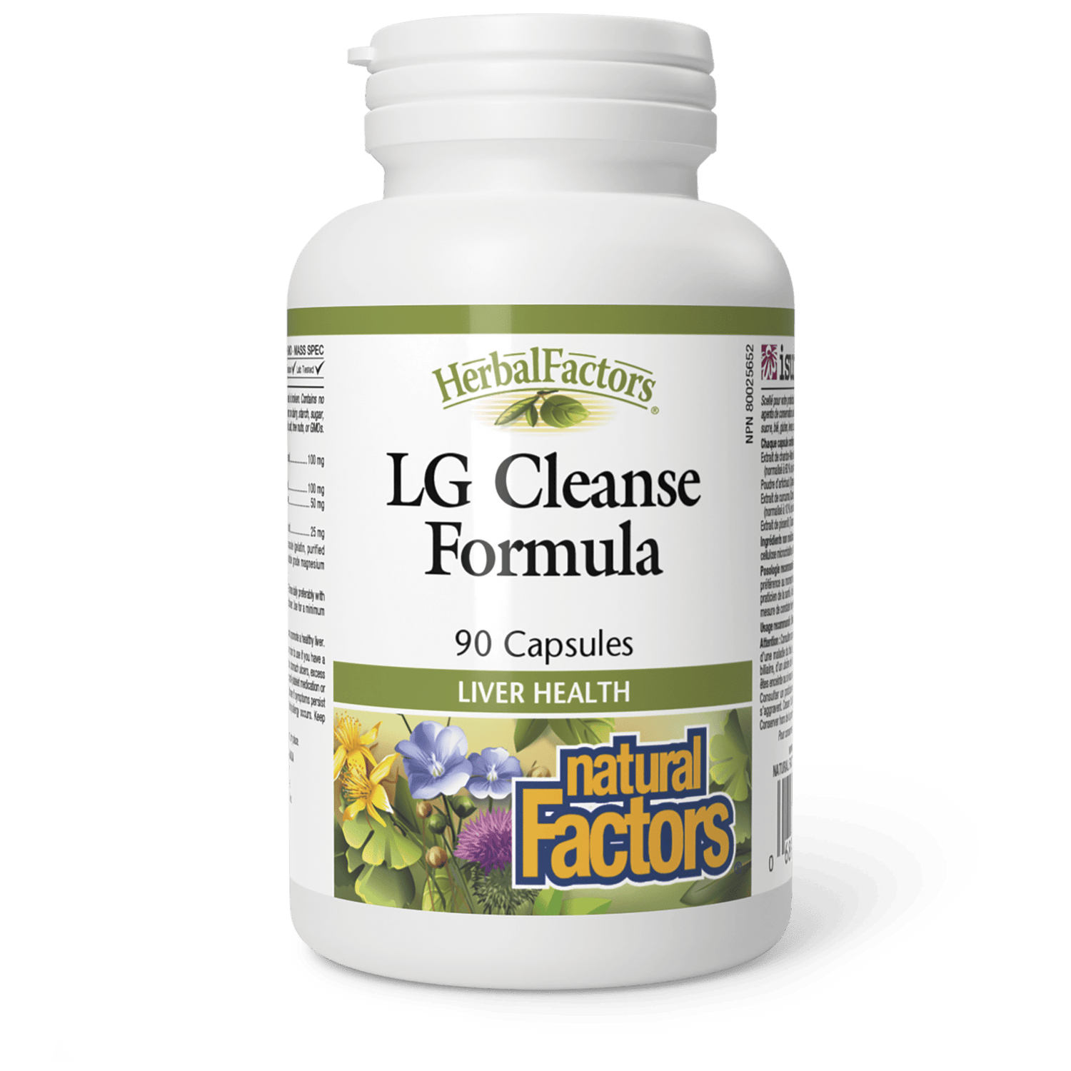 LG Cleanse Formula, HerbalFactors, Natural Factors|v|image|4645