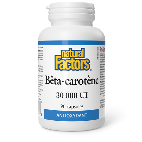 Bêta-carotène 30 000 UI, Natural Factors|v|image|1003