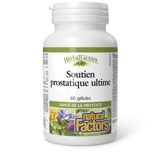 Soutien prostatique ultime, HerbalFactors, Natural Factors|v|image|3512