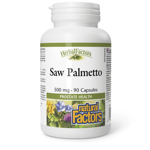 Saw Palmetto 500 mg, HerbalFactors, Natural Factors|v|image|4253