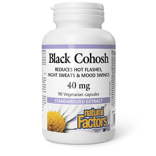 Black Cohosh Standardized Extract 40 mg, Natural Factors|v|image|4925