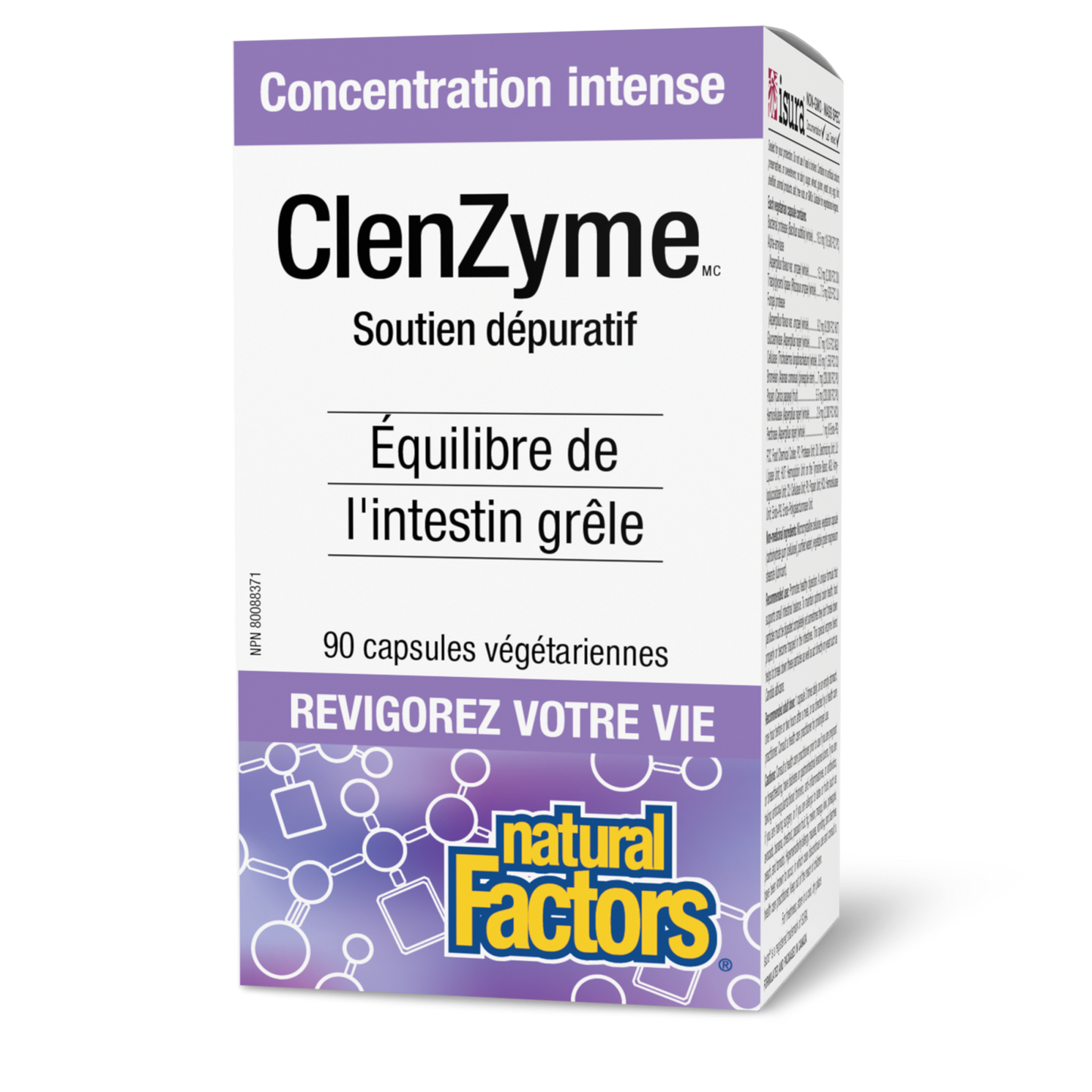 ClenZyme Concentration intense, Natural Factors|v|image|1726