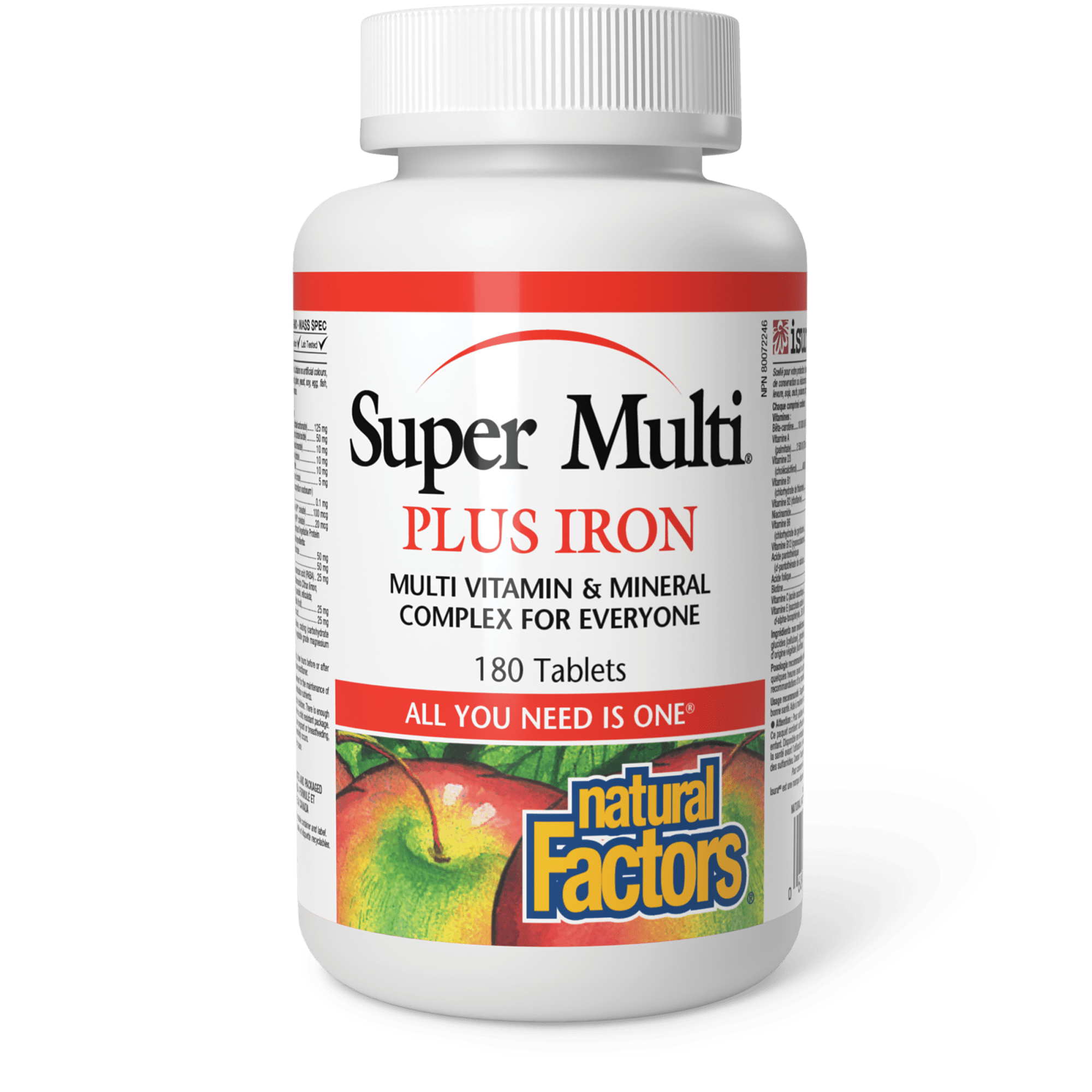 Super Multi Plus Iron | Natural Factors Canada