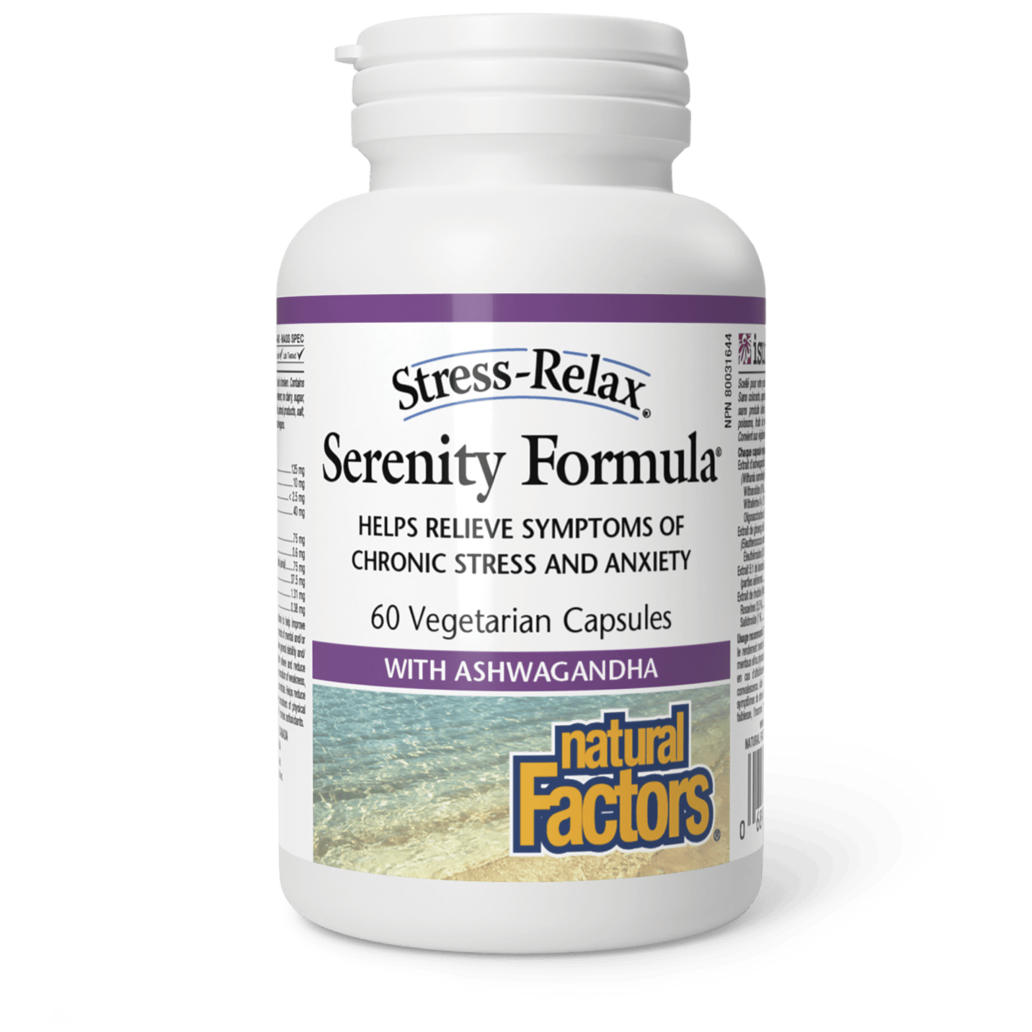 Serenity Formula, Stress-Relax, Natural Factors|v|image|2834