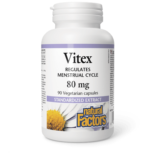 Vitex Standardized Extract 80 mg, Natural Factors|v|image|4930