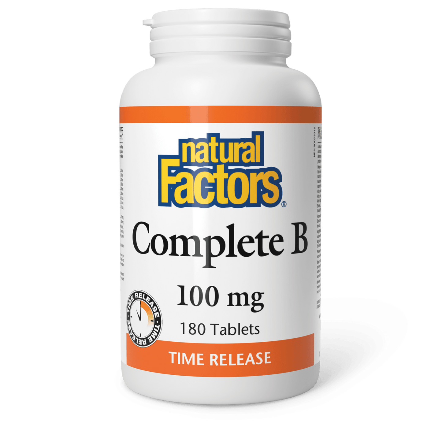 Complete B Timed Release 100 mg, Natural Factors|v|image|1142