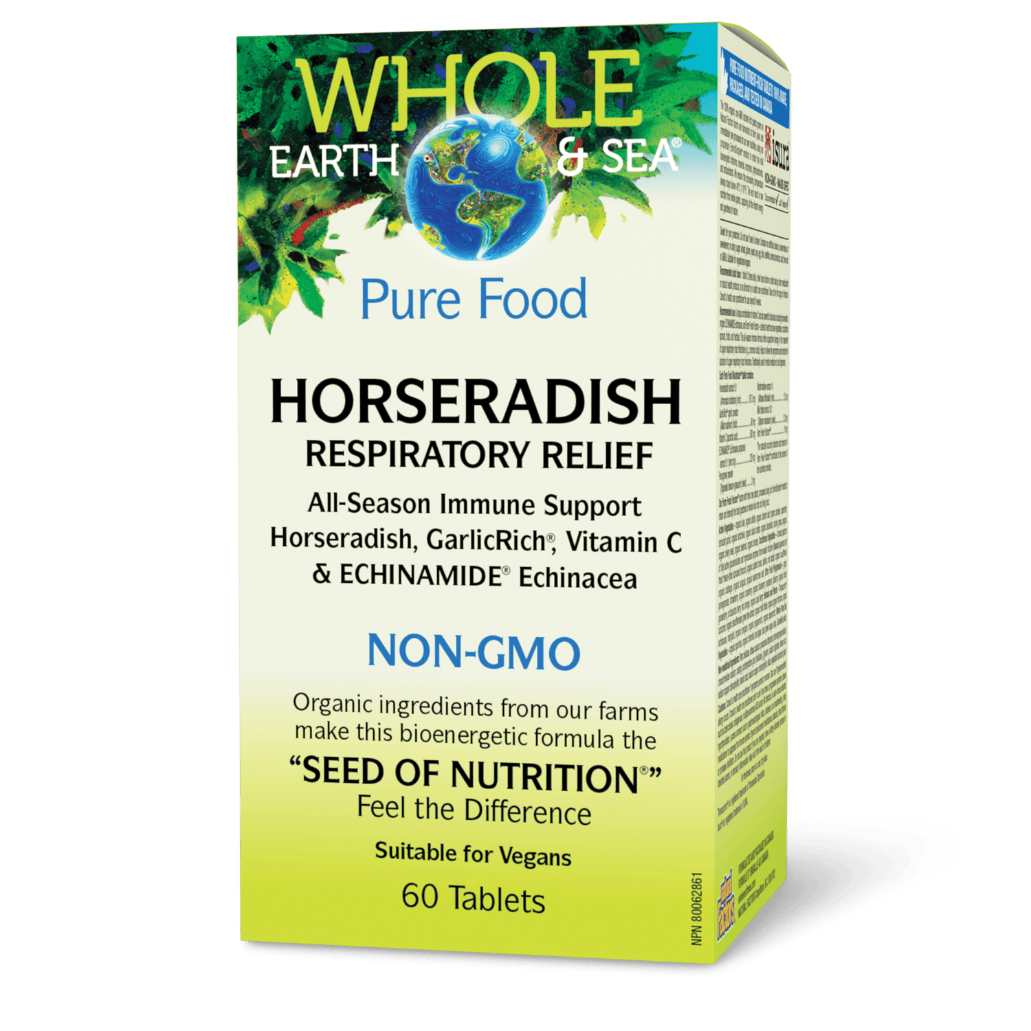 Horseradish Respiratory Relief, Whole Earth & Sea, Whole Earth & Sea®|v|image|35518