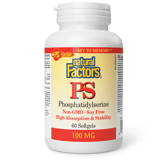 PS Phosphatidylserine 100 mg, Natural Factors|v|image|2613