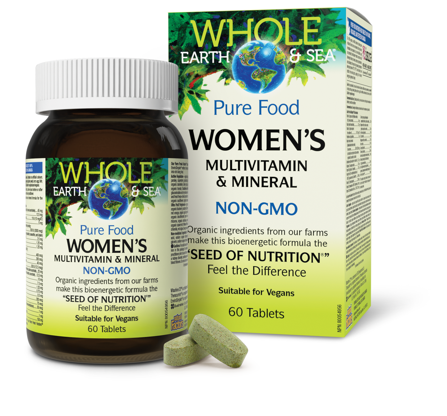 Women’s Multivitamin & Mineral, Whole Earth & Sea, Whole Earth & Sea®|v|image|35502