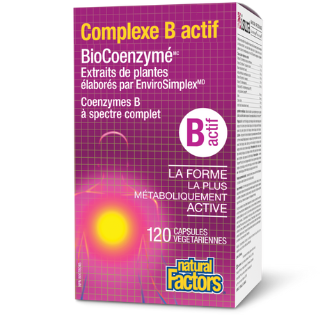 Complexe B actif BioCoenzymé, Natural Factors|v|image|1133