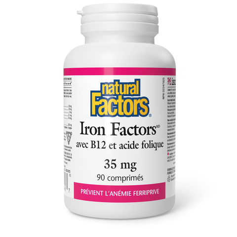Iron Factors 35 mg, Natural Factors|v|image|1646