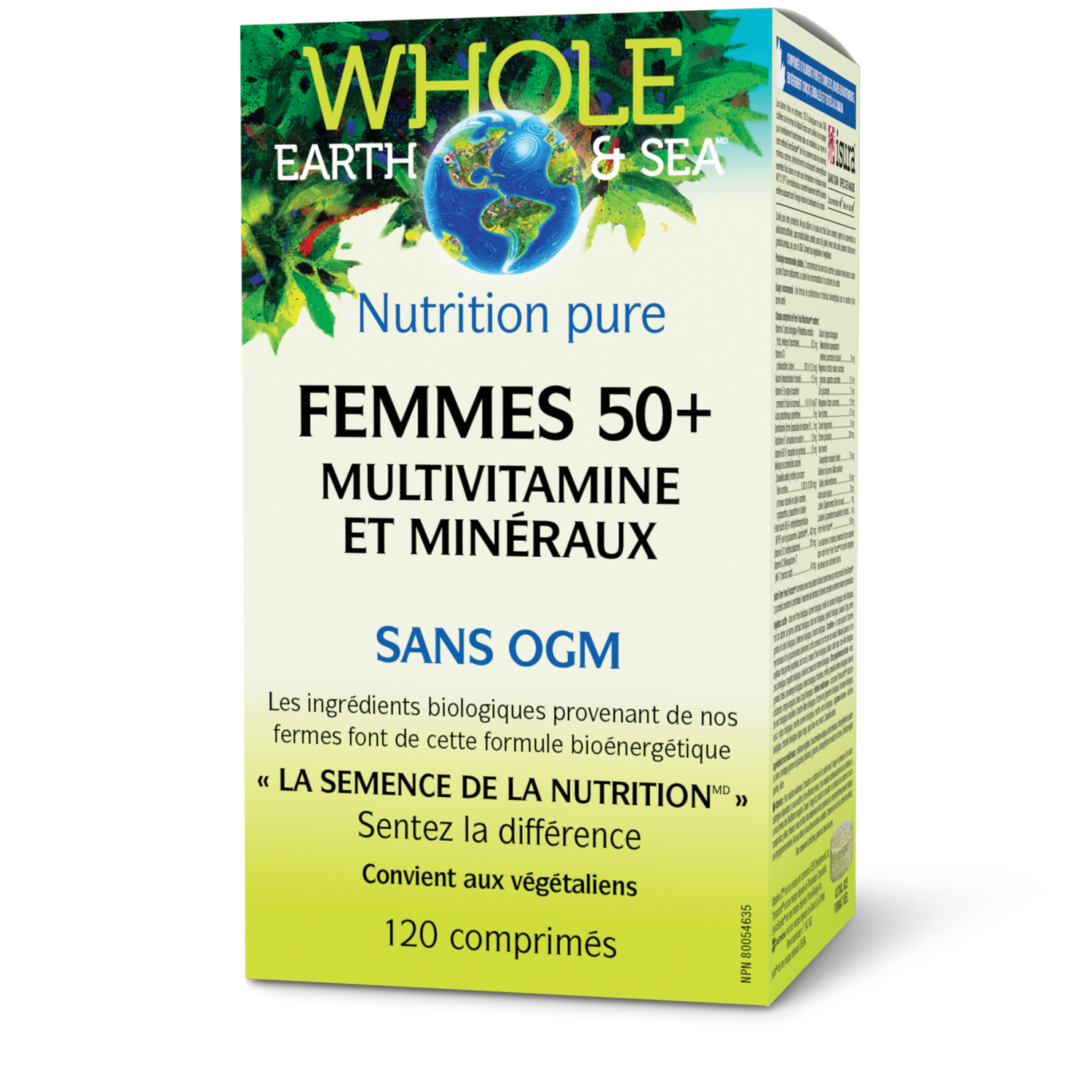 Multivitamine et minéraux Femmes 50+, Whole Earth & Sea, Whole Earth & Sea®|v|image|35519
