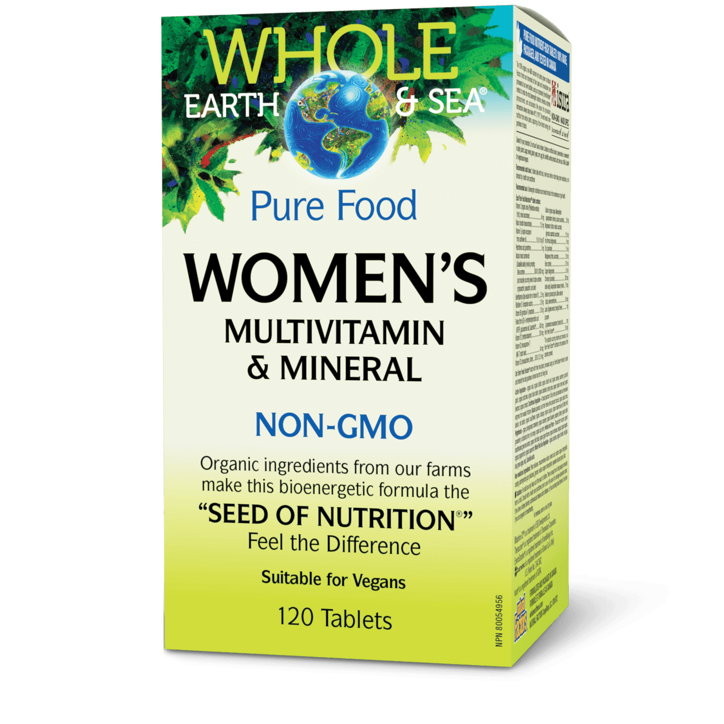 Women’s Multivitamin & Mineral, Whole Earth & Sea, Whole Earth & Sea®|v|image|35520