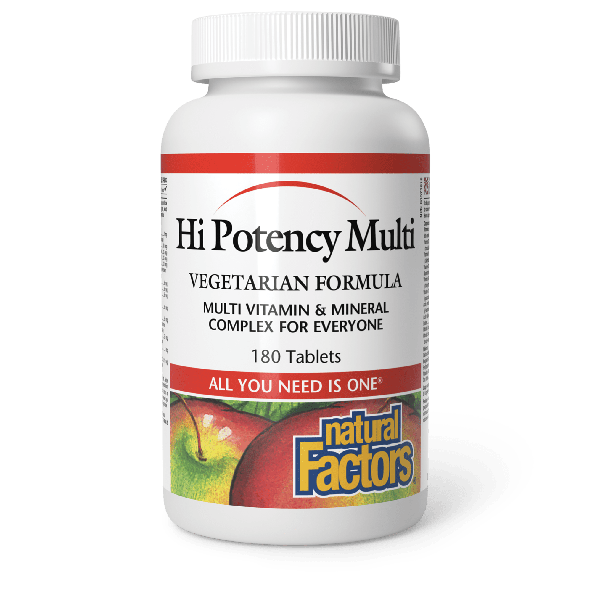 Hi Potency Multi Vegetarian Formula | Natural Factors Canada