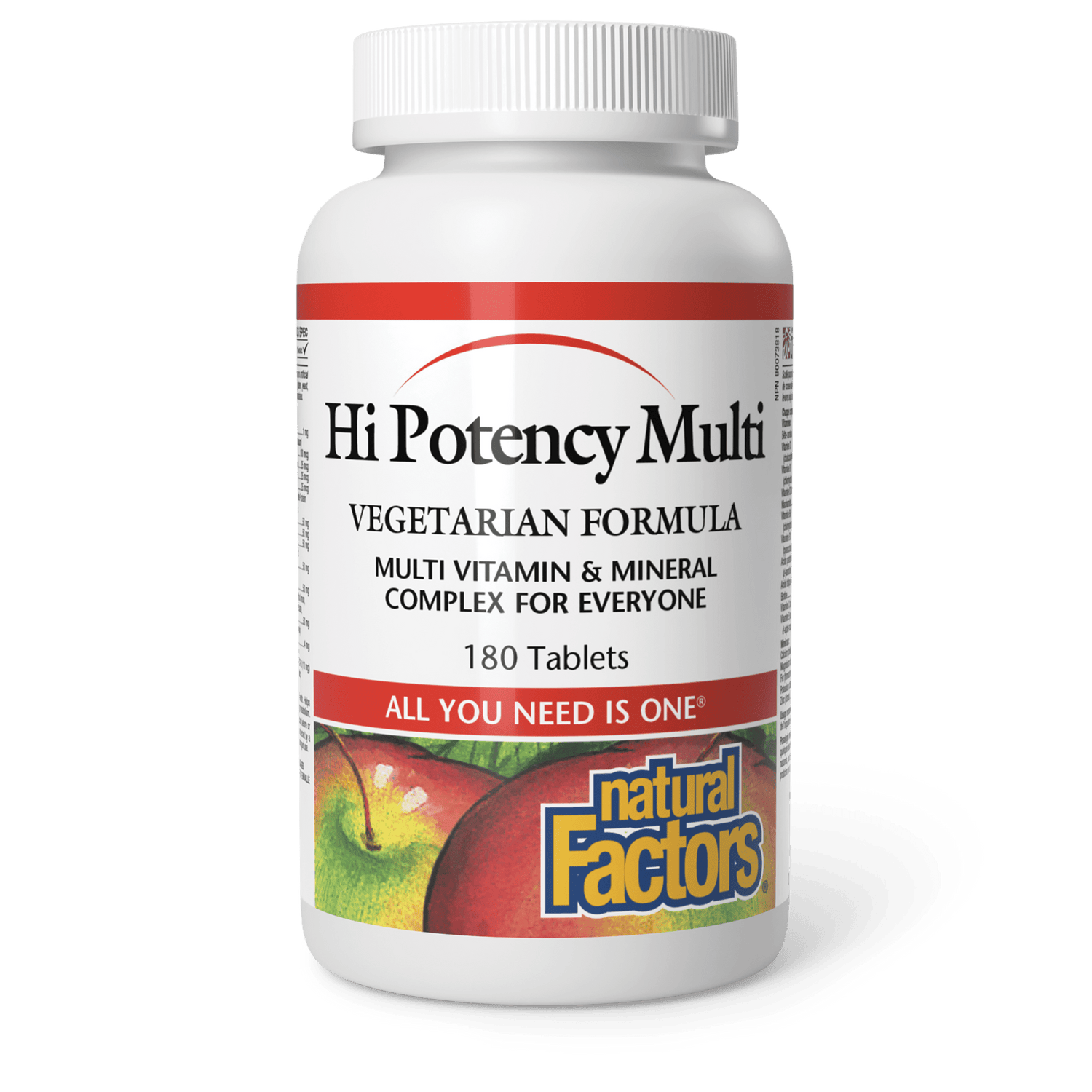 Hi Potency Multi Vegetarian Formula, Natural Factors|v|image|1519