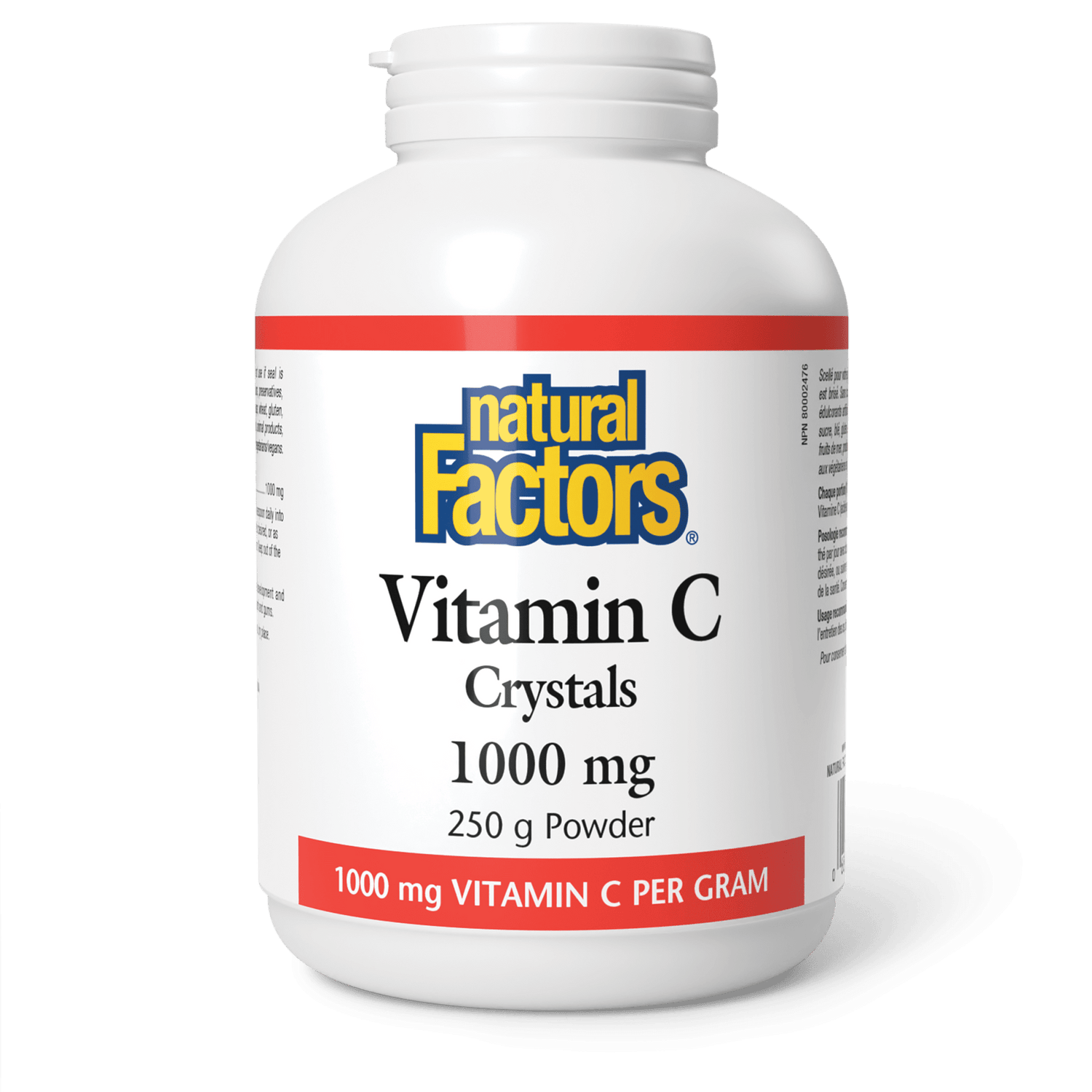 Vitamin C Crystals 1000 mg, Natural Factors|v|image|1361