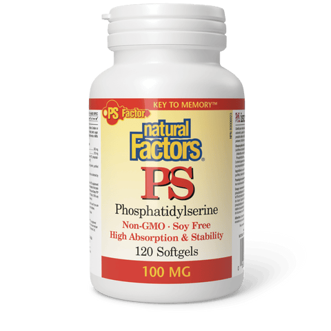 PS Phosphatidylserine 100 mg, Natural Factors|v|image|2626