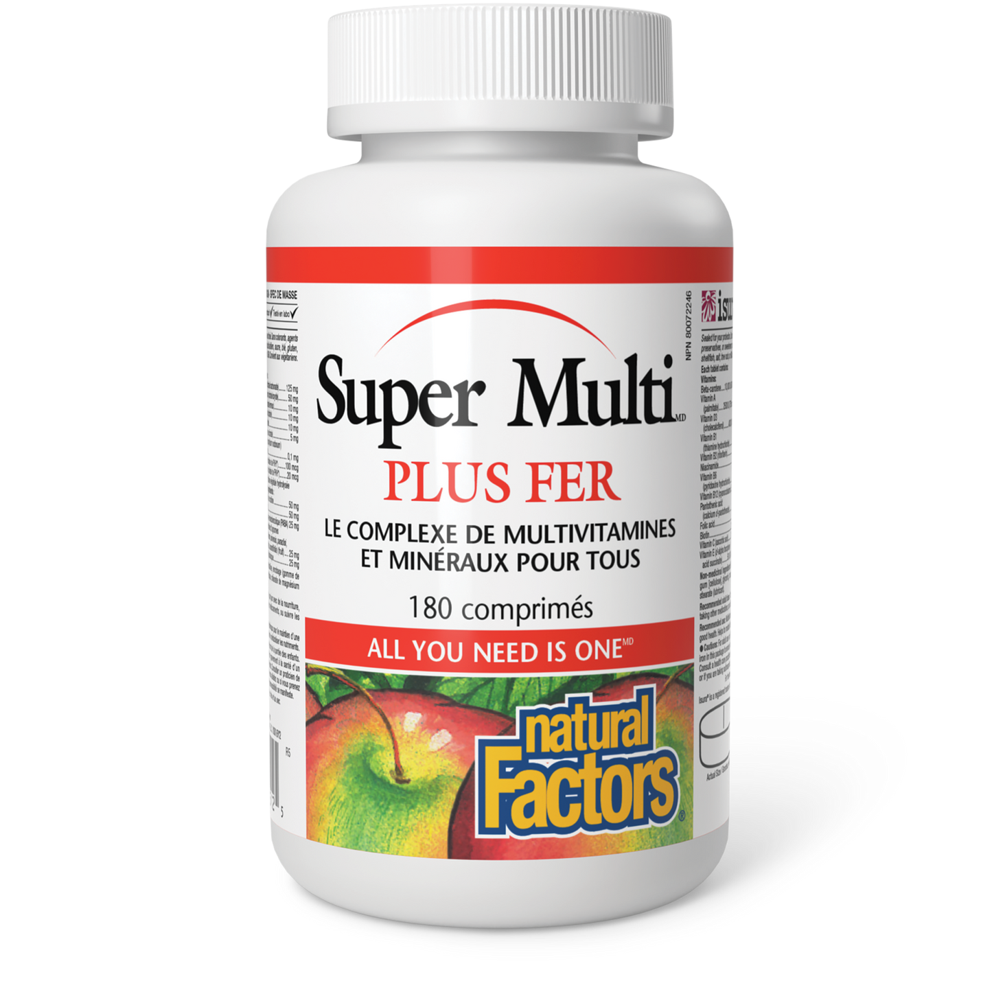 Super Multi plus fer, Natural Factors|v|image|1512