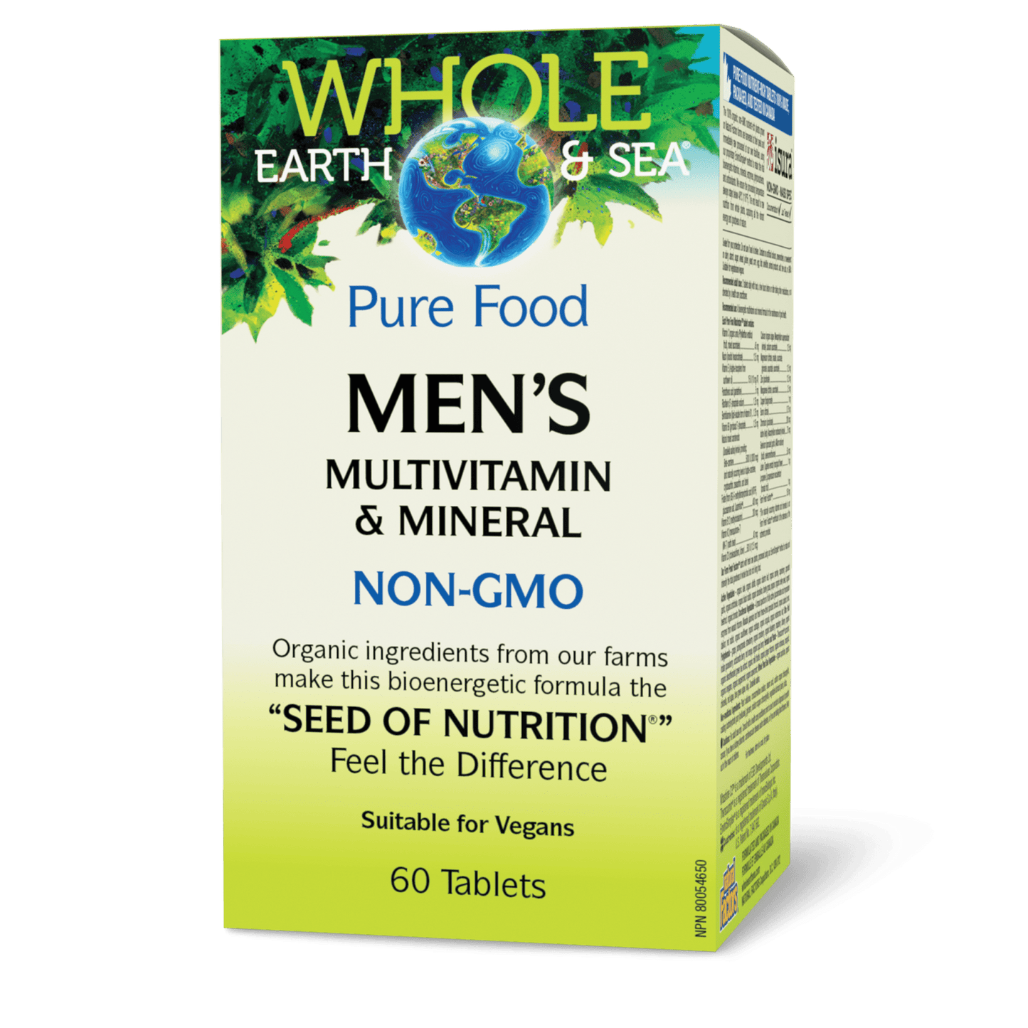 Men’s Multivitamin & Mineral, Whole Earth & Sea, Whole Earth & Sea®|v|image|35504