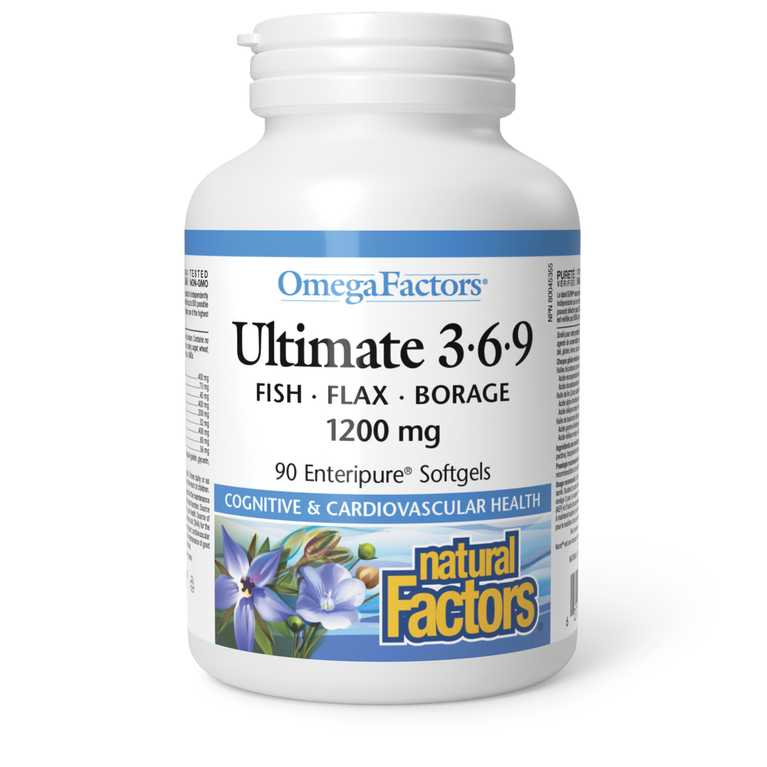Ultimate 3•6•9 1200 mg, OmegaFactors, Natural Factors|v|image|2260