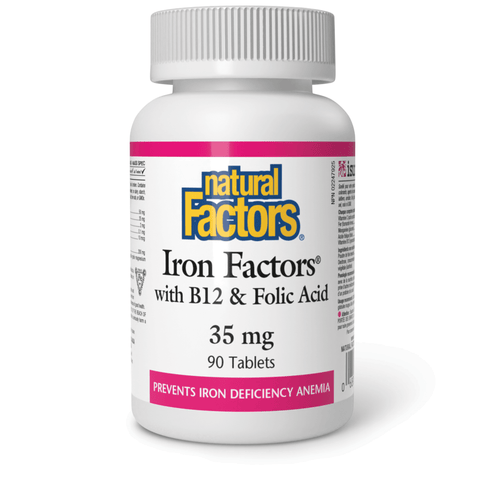 Iron Factors 35 mg, Natural Factors|v|image|1646